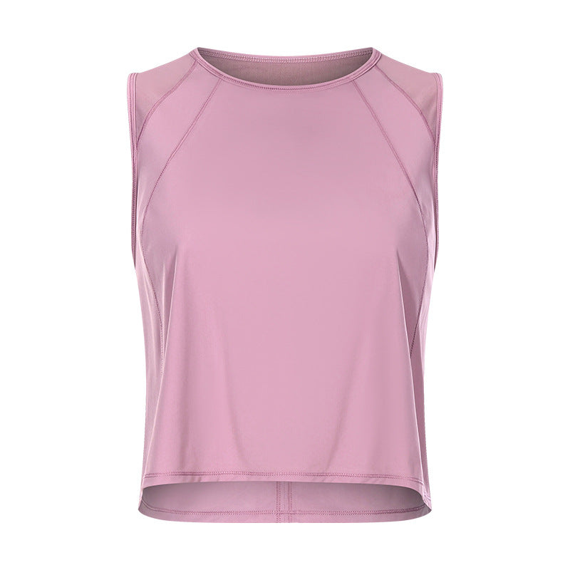 new sleeveless crop top - sexy cutout design, quick-dry, breathable, activewear & yoga top (dt050)