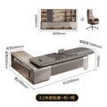 3.2m single cabinet boss desk+ 3.6m file cabinet+boss chair