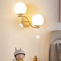 Artistic bedside wall lamp staircase balcony led wall sconce bedroom bedside light double head living room aisle room wall light