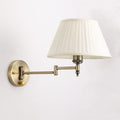 American casual foldable wall lamp bedroom bedside lamp background wall lamp study lamp long pole lamp telescopic wall lamp