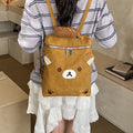 Cartoon cute bear backpack - women's trendy new arrival - large capacity 2026 new handbag backpack - dropshipping available