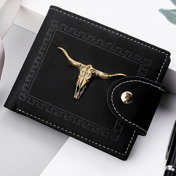 Wallet, Men's Short Multi-Card Position Change Bag Zipper Student Personalized Card Bag Card Holder Trend Wallet Men's Wallet