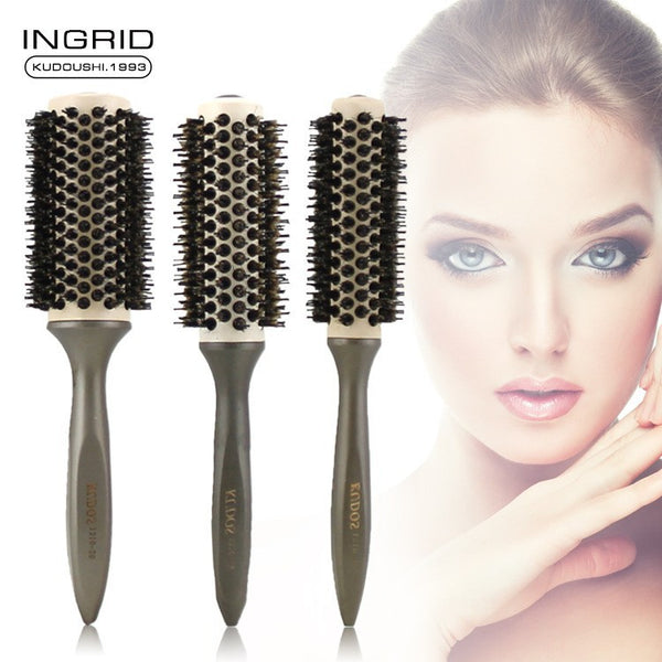 Hair Salon Professional Hair Comb Air Bangs Styling Comb Salon Fluffy Hair Styling Comb Cylinder Roller Comb Roll Comb