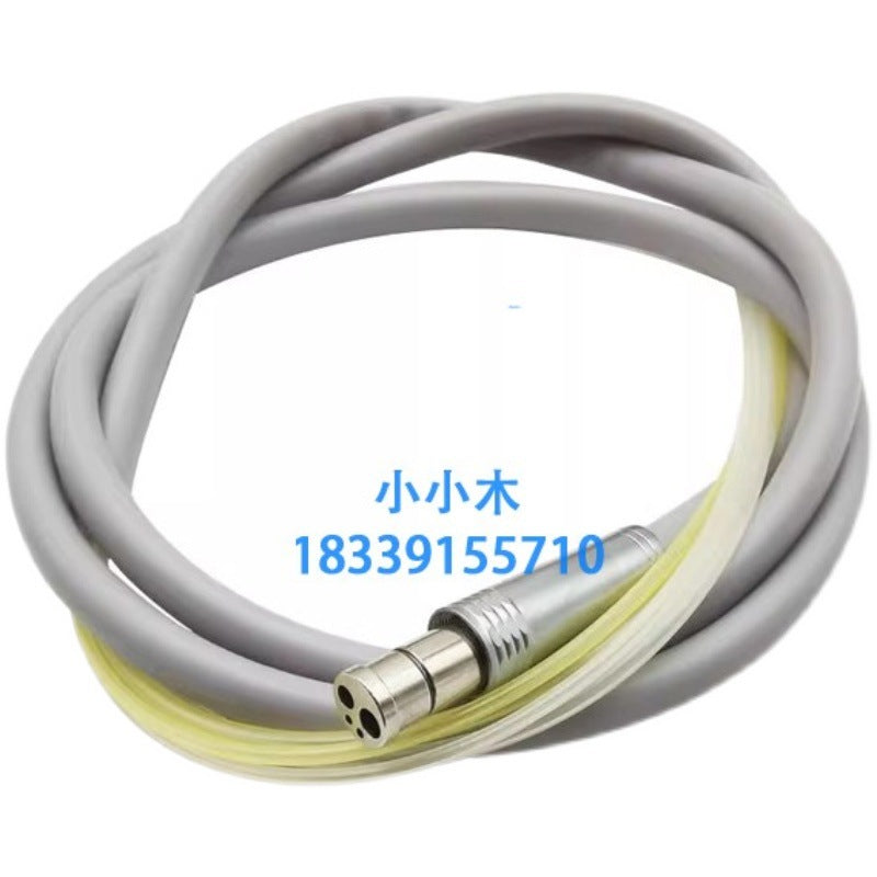 Dental two-hole four-hole imported mobile phone tube dental chair mobile phone water pipe trachea belt connector oral silicone explosion-proof