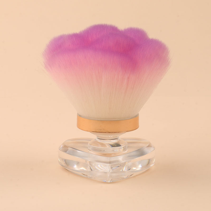 Mini plastic nail art dust brush small waist loose powder brush beauty tool blush brush makeup brush cangzhou makeup brush
