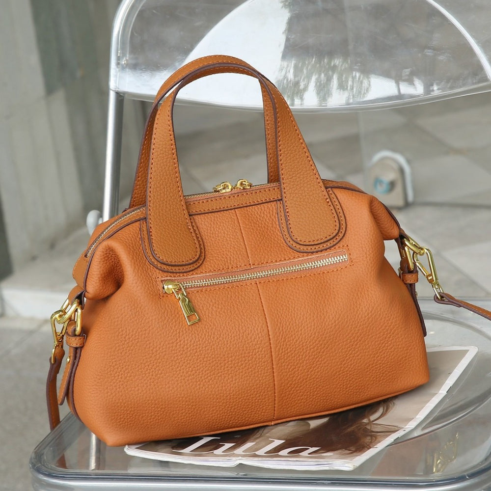 2024new arrival crossbody bag fashion large capacity classy sense of style togo first layer cowhide satchel shoulder genuine leather bag