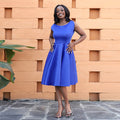 supply space layer round neck sleeveless waist large skirt fashion black women's clothing special price
