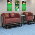 Self-service billiard room rest area viewing chair table tennis hall special viewing sofa classy billiard club casual