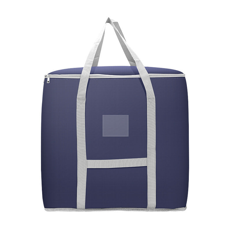 Oxford cloth quilt bag Home storage bag Clothes quilt packing bag Thickened moving bag Waterproof portable travel bag