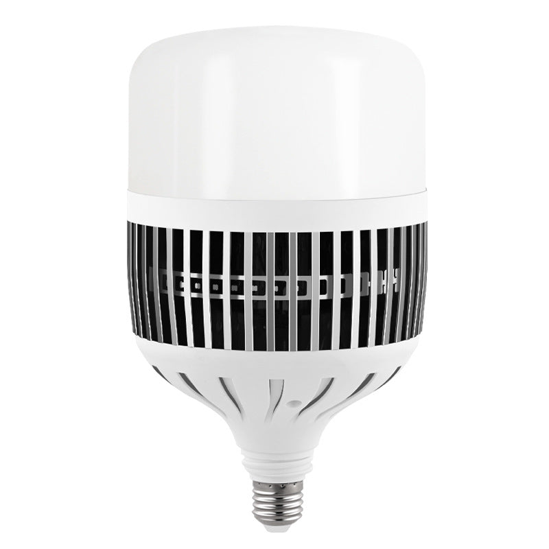 Fin bulb, high-power led energy-saving light bulb, warehouse building, fin aluminum heat dissipation engineering lighting light bulb