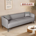 Fully assembled technical fabric sofa small apartment scandinavian double two or three people living room rental apartment popular style simple