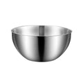 304 stainless steel colored kitchen sink bowl - ideal for washing vegetables, mixing dough, whisking eggs, salad, baking, and food preparation. straight-sided bowl