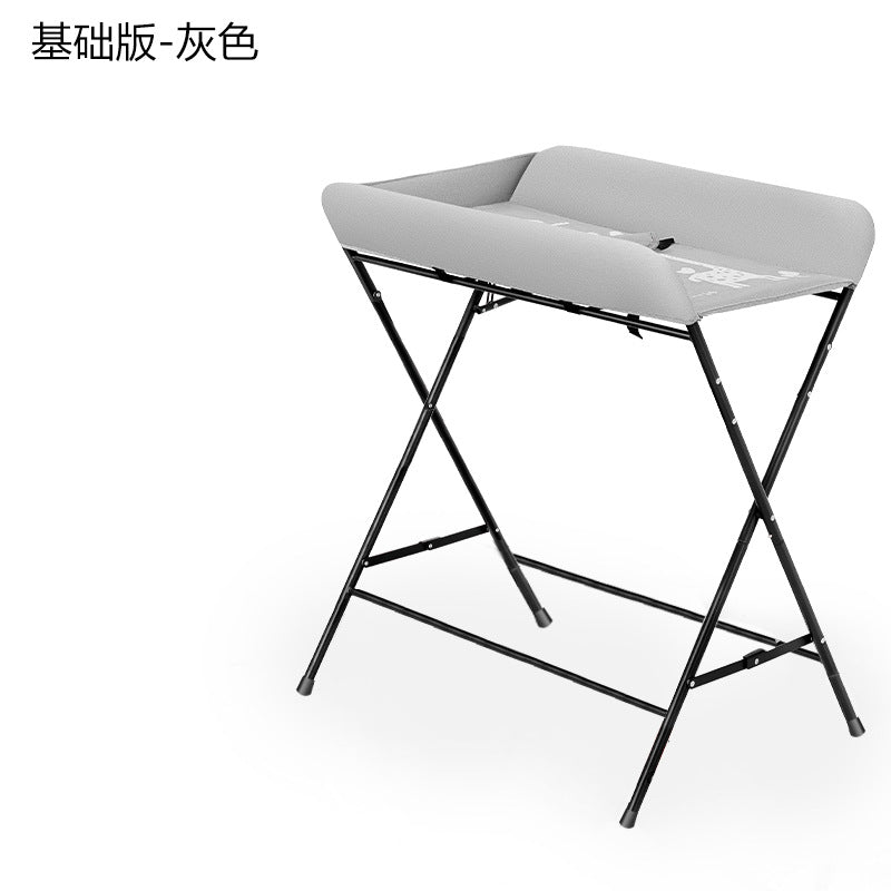 Diaper changing table - portable, multifunctional, foldable baby care station for newborns - bathing, diaper changing, and massage
