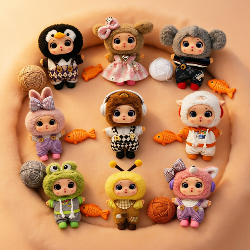 Adorable plushie diaries: nine animal plush doll outfit ideas – each outfit hides a healing little one
