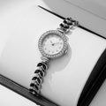 new arrivalcolorful mermaid fashioncasualeasiest for match women's epoxy bracelet watch women's diamond quartz watch