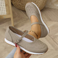 spring/summer new arrivals: plus size, breathable, low-cut, buckle-strap flats - casual, versatile, european & american style footwear for cross-border e-commerce