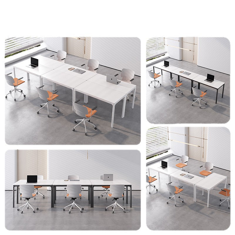 Desk, workstation, office desk, solid wood desk, simple rectangular desktop, computer desk, bedroom home writing desk