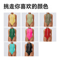 European and american cross-border fitness bodysuit peach butt triangle sexy bottom corset silm one-piece yoga wear for women