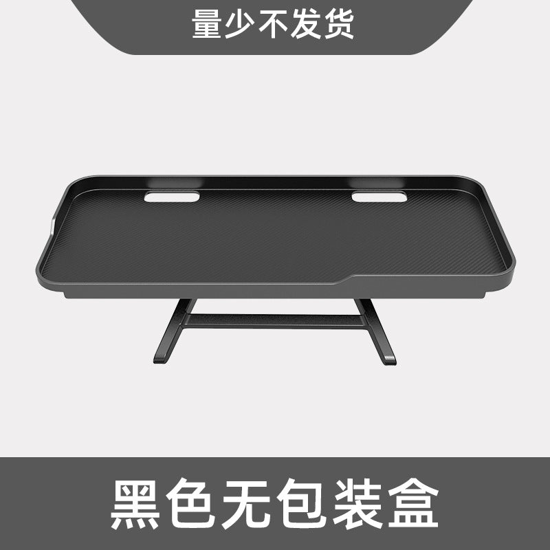 No punching computer monitor rack desktop plastic storage rack home TV set-top box router bracket