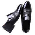 New men's leather shoes: lightweight, casual, durable, business-ready, spring/autumn style, round toe, soft leather, breathable, work & formal dress shoes