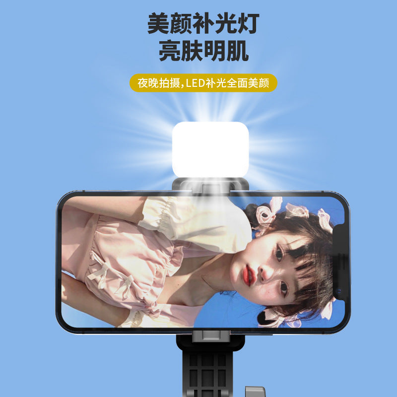 D09 mini phone selfie live streaming stand - foldable desktop tripod, portable influencer stabilizer with patented design