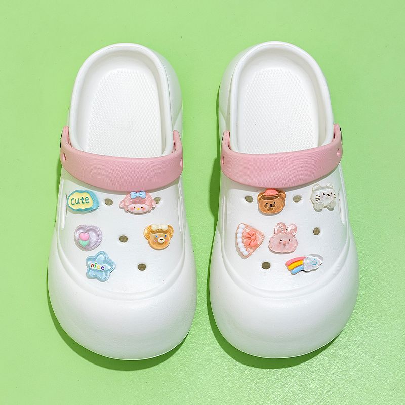 Women's high heel platform clogs - new anti-slip beach sandals & slippers for women - summer outdoor wear