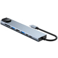 customized 8-in-1 docking station, compatible with apple macbooks and huawei laptops, usb converter