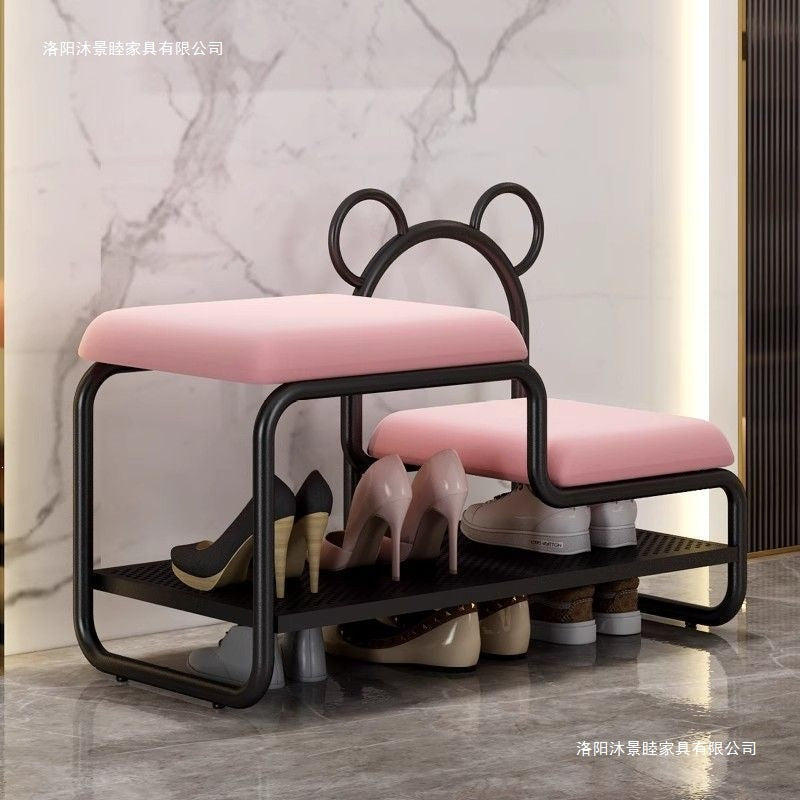 Entrance shoe stool, scandinavianfor home shoe changing stool, popular sofa stool, bench, door shoe rack, shoe cabinet, stool all-in-one