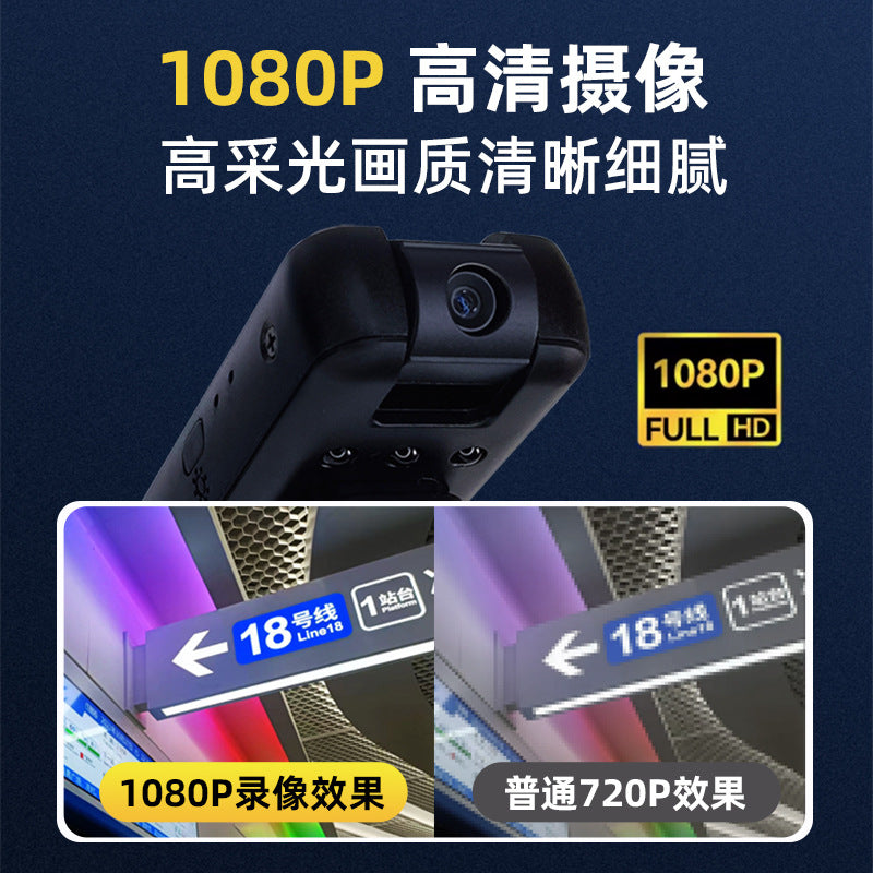 High definition camera action camera recorder with video artifact surveillance mobile phone remote anti-shake law enforcement recorder