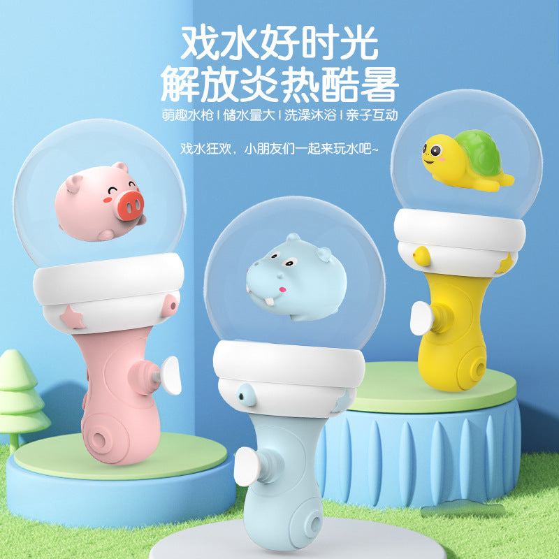[customized] water gun, water gun, bathroom water play, small water gun, night market children's luminous toys wholesale