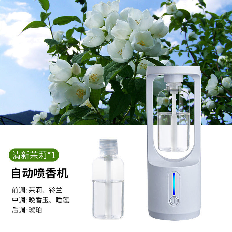 New automatic scent diffuser for home, hotel, humidifier, bedroom, bathroom - smart aroma diffuser, mist diffuser, cross-border e-commerce