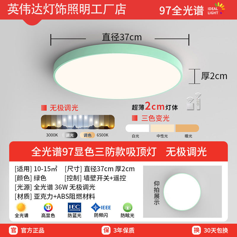 Macaron 1ed ceiling lamp kitchen balcony entrance door entrance lamp corridor aisle round modern casual lamp