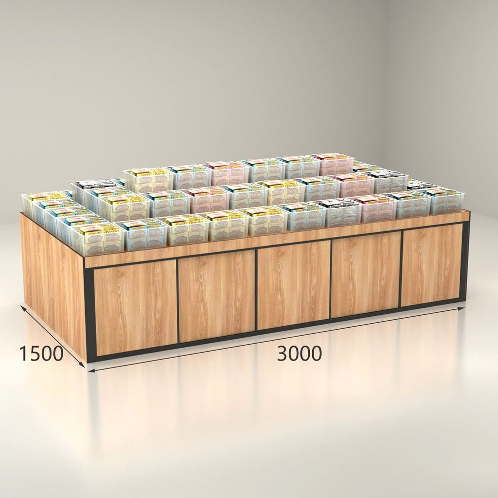Supermarket shelf display rack bulk food cabinet island cabinet dried fruit candy biscuits bulk cargo cabinet bulk snack shelf