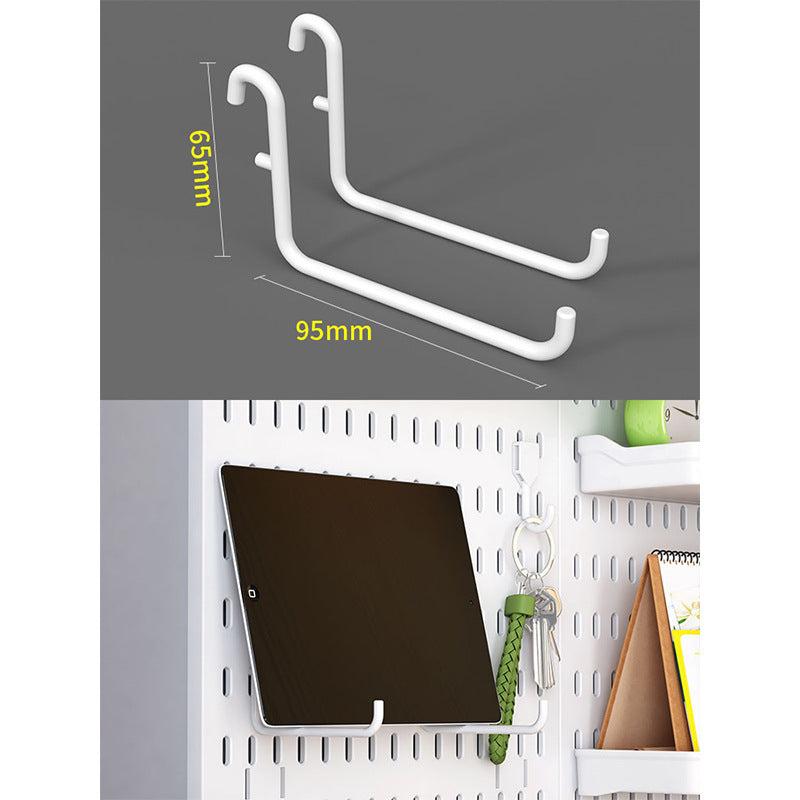 No punching hole board Shelf Kitchen hole board Accessories Storage and finishing Display rack Multifunctional hole board