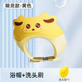 Baby shampoo cap - waterproof, ear-protecting hair washing solution for kids - shampoo shield & bath visor
