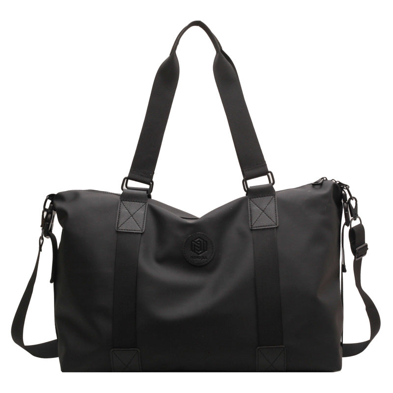 Short trip bag women's lightweight portable Oxford cloth storage bag sports fitness bag women's leisure travel luggage bag