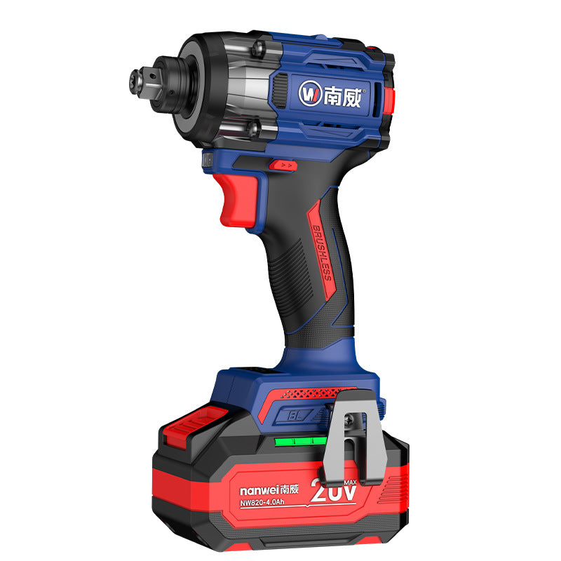 Wholesale nanwei xiaojiang brushless electric wrench, high torque impact driver, rechargeable multi-function lithium electric wrench