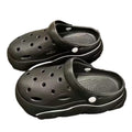2024new arrival shit-stepping clogs for women outwearsummercutepopularthick sole nurse beach two-wear toe-cap slippers