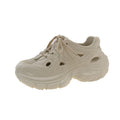 2025 summer new eva platform clogs - outdoor wear, height increasing, beach sandals, "stomping on clouds" comfort, closed-toe slippers for women