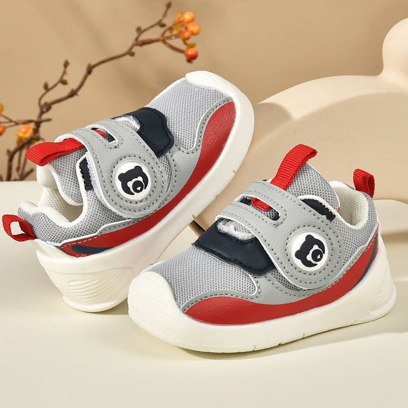 Toddler shoes for boys, spring and autumn, 0-1-2 years old, soft sole infant shoes, children's shoes, infant and toddler shoes for girls