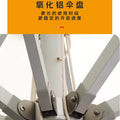 Export-grade aluminum alloy center-pole patio umbrella with rope pull - 3m diameter beach garden outdoor sun shade