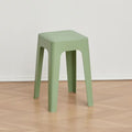 Comfortable restaurant soft-padded plastic stool, bench, fast food restaurant long-seat soft stool, new home use thickened plastic stool