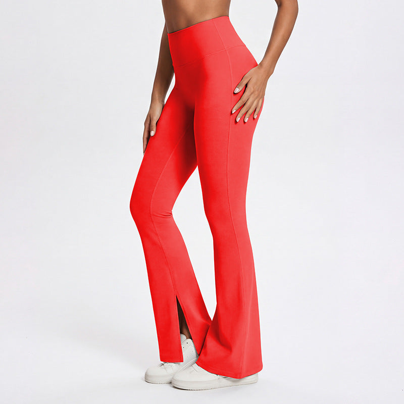 n66 yoga clothing factory wholesale peach butt lift nude sports suit pilates running fitness pants for women