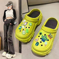 Green buzz lightyear crocs (eva pad)