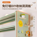 Household shelf storage rack floor-standing multi-layer bookshelf perforated board storage sundries express storage rack supermarket display rack