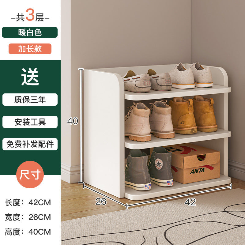 Shoe rack home door multi-layer small narrow simple storage artifact space saving 2025 new storage shoe cabinet