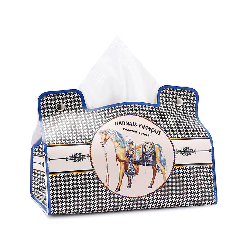 ins creative American tissue box Roman retro simple car pumping carton home living room restaurant hotel universal