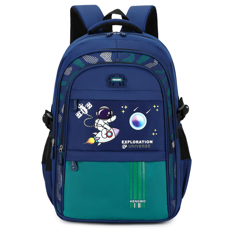 e-commerce hot-selling children's school backpack, lightweight and large-capacity, suitable for grades 1-6, wholesale available