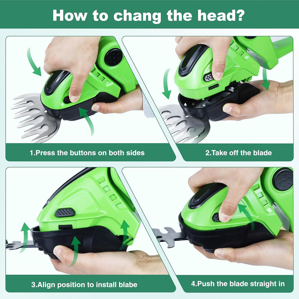 For homehedge trimmer lithium battery tool multifunctional electric high power lawn mower garden mini hedge shears fence shears