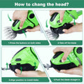For homehedge trimmer lithium battery tool multifunctional electric high power lawn mower garden mini hedge shears fence shears